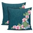 Hibiscus Turtle Dance Pillow Covers - AH - J1 - Alohawaii