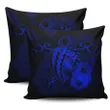 Hawaii Hibiscus Pillow Covers - Harold Turtle - Blue - AH J9 - Alohawaii