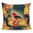 Alohawaii Home Set - Hawaii Honeycreeper Hibiscus Pillow Covers