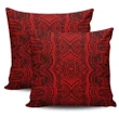 Hawaii Pillow Case Polynesian Symmetry Red AH J1 - Alohawaii