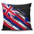 Hawaiian Flag Polynesian Background Pillow Covers - AH - J2