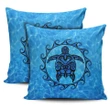 Turtle Polynesia Sea Pillow Covers - AH - J1 - Alohawaii