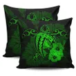 Hawaii Hibiscus Pillow Covers - Harold Turtle - Green - AH J9 - Alohawaii