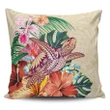 Alohawaii Home Set - Hawaii Tropical Turtle Beige Pillow Covers