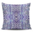 Alohawaii Home Set - Hawaii Pillow Case Polynesian Symmetry Gardient Violet