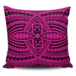 Alohawaii Home Set - Hawaii Pillow Case Polynesian Seamless Pink
