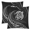 Hawaii Turtle Pillow Covers - White - Frida Style - AH J91 - Alohawaii