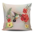 Alohawaii Home Set - Hibiscus Bird Pillow Covers