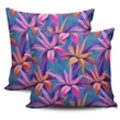 Hawaii Pillow Cover Tropical Flowers Pink AH J1 - Alohawaii