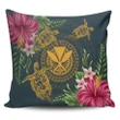 Alohawaii Home Set - Hawaii Kanaka Turtle Hibiscus Plumerian Polynesia Pillow Covers - Alena Style