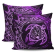 Hawaiian Turtle Polynesian Purple Pillow Covers - AH J9 - Alohawaii
