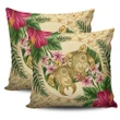 Alohawaii Pillow Covers - Turtle Pillow Covers Strong Pattern Hibiscus Plumeria AH J1 - Alohawaii