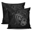 Hawaii Hibiscus Pillow Covers - Harold Turtle - Gray - AH J9 - Alohawaii