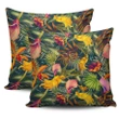 Hawaii Pillow Cover Seamless Tropical Flower Plant And Leaf Pattern AH J1 - Alohawaii