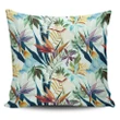 Alohawaii Home Set - Hawaii Pillow Cover Tropical Flower Plant And Leaf Pattern