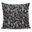 Alohawaii Home Set - Hawaii Pillow Cover Tropical Strelitzia Black