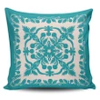 Alohawaii Home Set - Hawaii Pillow Cover Royal Pillow Cover - Turquoise
