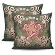 Alohawaii Home Set - Hawaii Turtle Hibiscus Plumeria Pillow Covers - Jessi Style