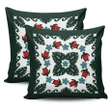 Alohawaii Home Set - Hawaiian Quilt Monstera Leaves And Turtle Pillow Covers
