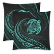 Hawaii Turtle Pillow Covers - Turquoise - Frida Style - AH J91 - Alohawaii