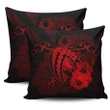 Hawaii Hibiscus Pillow Covers - Harold Turtle - Red - AH J9 - Alohawaii