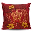 Hawaii Turtle Polynesian Pillow Cover - Oil Style - AH - J4 - Alohawaii