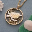 Sea Turtle Pendant and Necklace  - AH J4 - Alohawaii