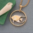 Queen Anglefish Pendant and Necklace  - AH J4 - Alohawaii