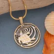 Turtle Pendant and Necklace - AH J4 - Alohawaii
