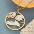 Sting Ray and Jellyfish Pendant and Necklace - AH J4 - Alohawaii