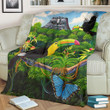 Wonderful Jungle Premium Blanket - AH - J4 - Alohawaii