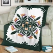 Hawaiian Quilt Paradise Flowers Premium Blanket - AH - J2