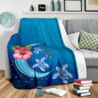 Hawaii Blue Moon Premium Blanket -  AH - J4 - Alohawaii
