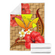 Hawaii Lauhala Kanaka Polynesian Premium Blanket - AH - J4 - Alohawaii