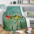 Circle Turtle Premium Blanket -AH - J4 - Alohawaii