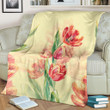 Beautiful Flower Premium Blanket - AH - J4 - Alohawaii