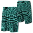 Alohawaii Short - Hawaii Polynesian Tatau Board Shorts Turquoise