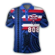Alohawaii Shirt - Personalized Hawaiian Hawaii Flag Polo Shirt - Speaka Style - AH - JC