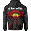 Alohawaii Clothing, Hoodie Polynesian Protect Mauna Kea Ikaika Warrior Weapon Hawaii, Grey | Alohawaii.co