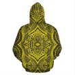 Alohawaii Clothing, Hoodie Alohawaii, Polynesian Symmetry Yellow Pullover | Alohawaii.co
