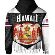 Alohawaii Clothing - Hoodie Hawaii Polynesian Coat Of Arms - Ball Style - AH - J6