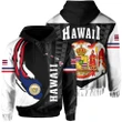 Alohawaii Clothing, Hoodie Hawaii Polynesian Coat Of Arms, Ball Style | Alohawaii.co