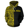 Alohawaii Clothing, Hoodie Hawaii Mauna Kea Polynesian The Half Yellow | Alohawaii.co