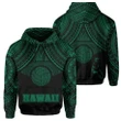 Alohawaii Clothing - Hoodie Polynesian Volleyball Hawaii - Green - AH - J5