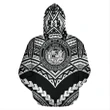 Alohawaii Clothing - Hoodie Hawaii Polynesian Tribal - New Warrior Style White Color - AH J1