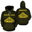 Alohawaii Clothing - Hoodie Hawaii Mauna Kea Polynesian Yellow - AH - J71