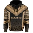 Alohawaii Clothing, Hoodie Hawaii Kanaka Polynesian Active Gold | Alohawaii.co