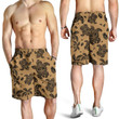 Alohawaii Short - Hawaii Shorts, Tribal Turtle Palm Tree All Over Print Men's Shorts J11