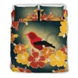 Alohawaii Bedding Set - Cover and Pillow Cases Hawaiian Hibiscus Hummingbirds Polynesian | Alohawaii.co
