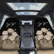 Alohawaii Accessories Car Seat Covers - (Custom) Polynesian Hibiscus Personal Signature A02